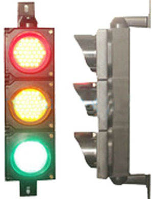 100mm LED traffic light RYG